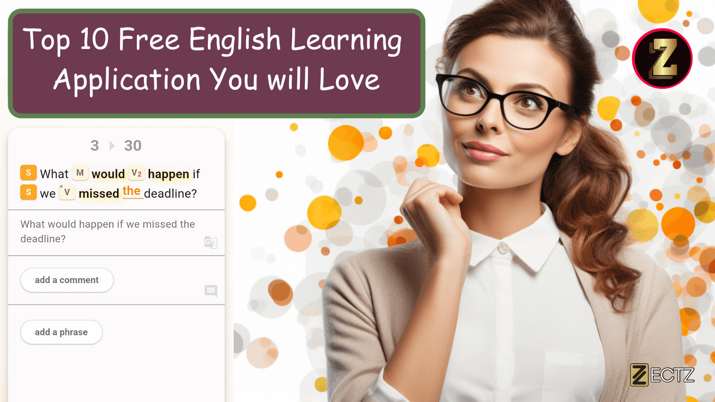 Free English Learning Application