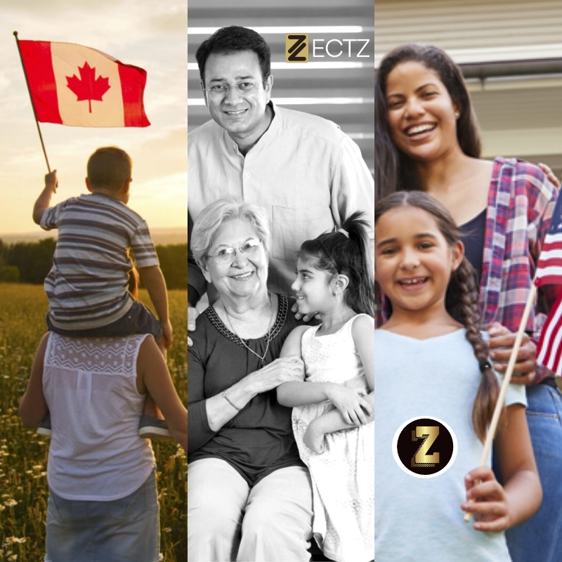 Move Your Family to Canada or the US with Low Costs