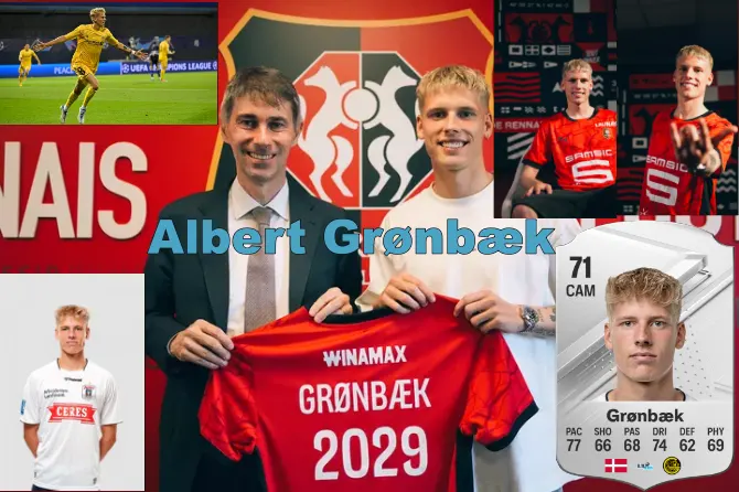 albert gronbaek biography in english