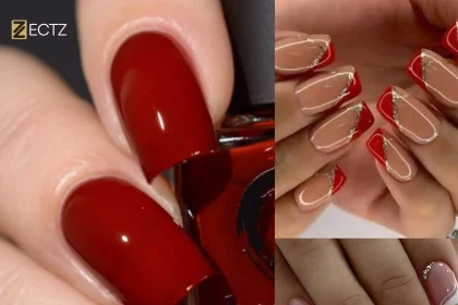 Nails Red Design