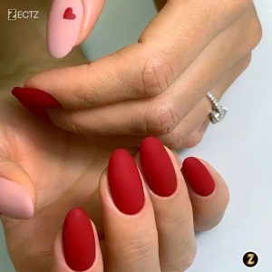 Nails Red Design